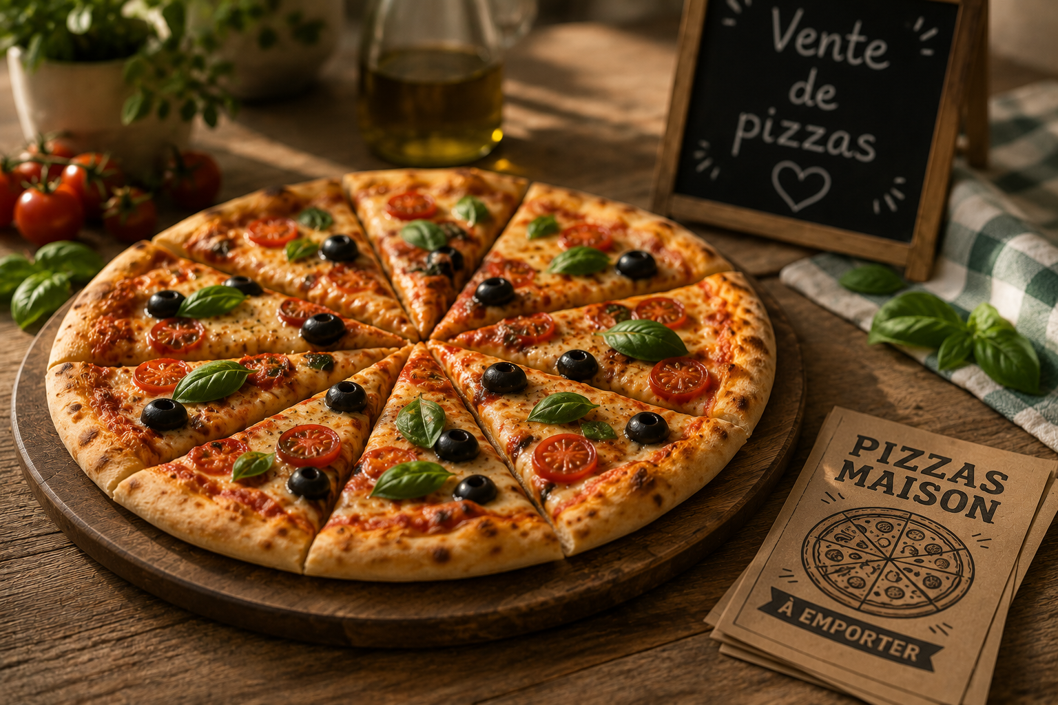 Vente de pizzas